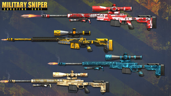 Military Sniper Shooting 2021 : Free Shooting Game screenshots apk mod 3