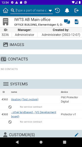 IWT CRM Screen 2