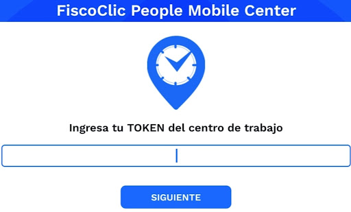 Android application FiscoClic People Mobile Center screenshort