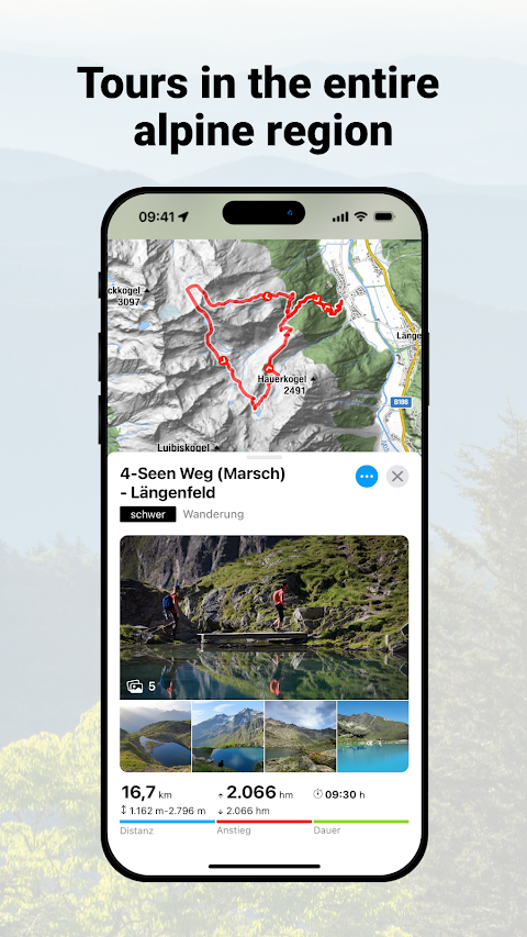 bergfex: hiking & trackingのおすすめ画像1
