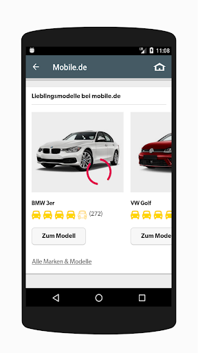Android application Gebrauchtwagen Deutschland screenshort