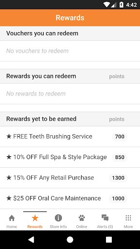 Woofur Rewards Screen 2
