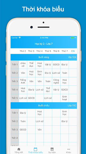 Kết quả học tập - sổ tay học s Screen 2