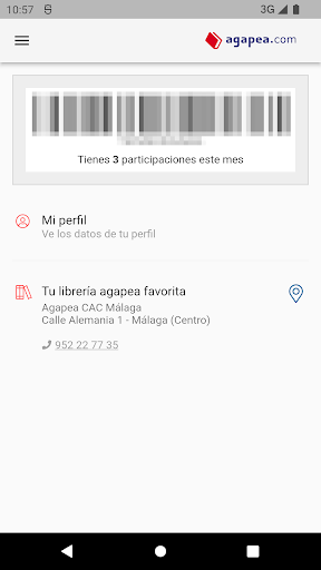 Agapea Screen 3