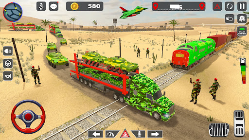 Army Vehicle Transport Games screenshot 11