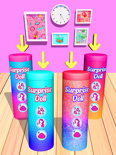 Color Reveal Suprise Doll Game apkdebit screenshots 17