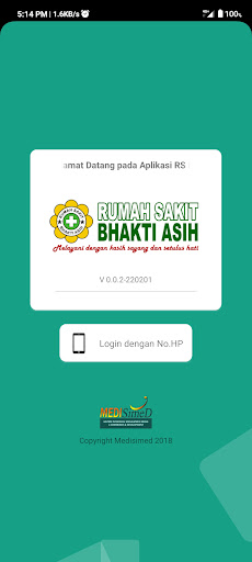 Android application RS BHAKTI ASIH BREBES screenshort