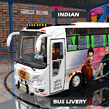Bussid Indian Bus Livery 4K icon