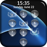 Water Drops S7 Screen Lock icon