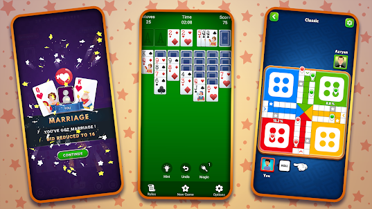 Game Pack 5 in 1 Offline Games