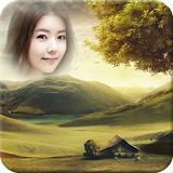 Green Hill Photo Frame HD icon