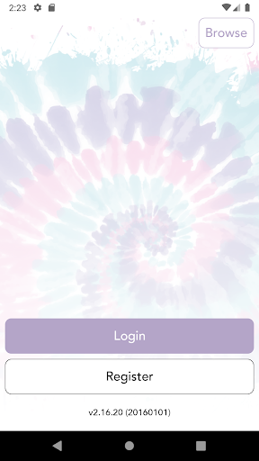 Android application The Glittered Donut screenshort