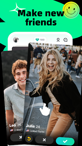 Android application OFO - Make new friends screenshort