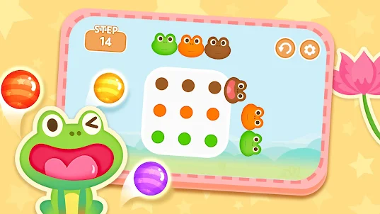 Frog Bean Binge: Kid Games