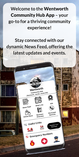 Wentworth Community Hub Screen 2
