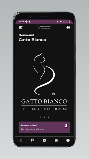 Android application Gatto Bianco screenshort