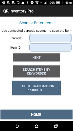 QR Inventory Pro Screen 3