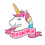 STIKRZ - Unicorn Sticker Pack 