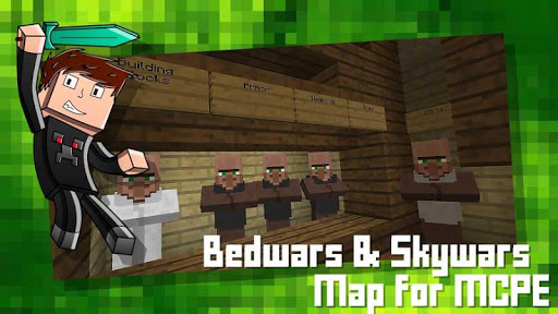 Bedwars & Skywars Map for MCPE Screen 2