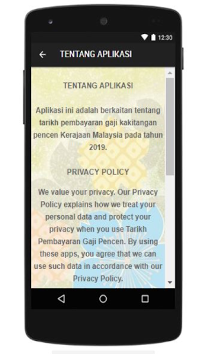 Download Tarikh Gaji Pencen 2020 Free for Android - Tarikh Gaji 