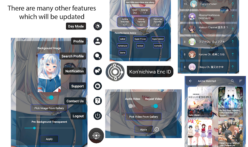 NochaID : VTuber & Anime Lovers App - Phiên Bản Mới Nhất Cho Android - Tải  Xuống Apk