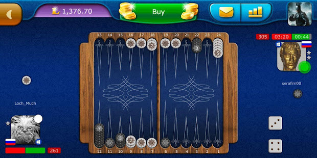 Backgammon LiveGames online screenshots 6