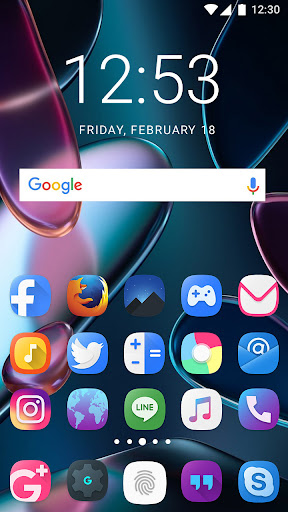 Theme for Motorola Edge 20 Pro Screen 3
