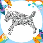 Cover Image of Descargar Coloring Book: Hyena Mandala  APK