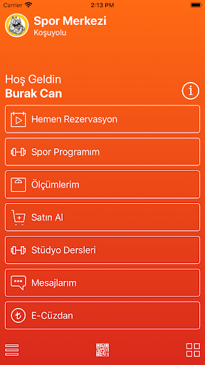 Android application Spora Club screenshort