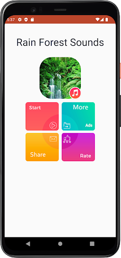 Rain Forest Sounds Screen 2