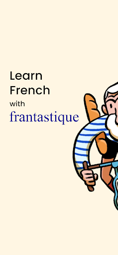 Screenshot of French lessons - Frantastique