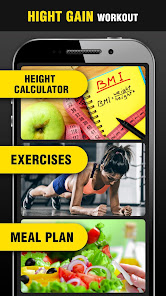 Height Increase Exercises App  screenshots 1