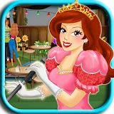 Royal Princess Party Clean up icon