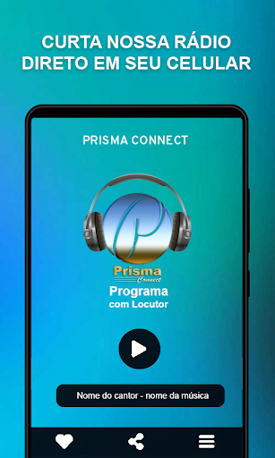 Android application Prisma Connect screenshort