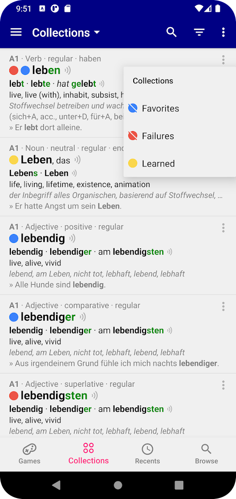 German Dictionary Pro Offlineのおすすめ画像4