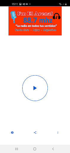 Android application Fm el arenal screenshort