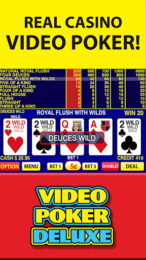 Video Poker Deluxe - Free Video Poker Games 1.1.1 screenshots 1