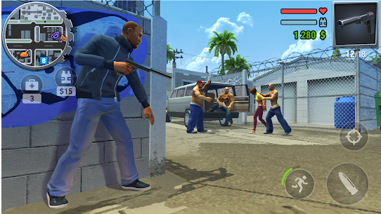 GTS Gangs Town Story Action open-world shooter v0.17b MOD APK (Unlimited Money) Free For Android 3