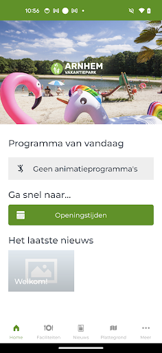Android application Oostappen Vakantieparken screenshort