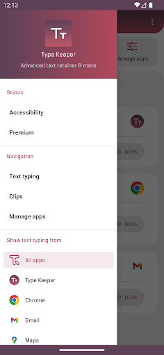 Type Keeper - Your keylogger Screen 3