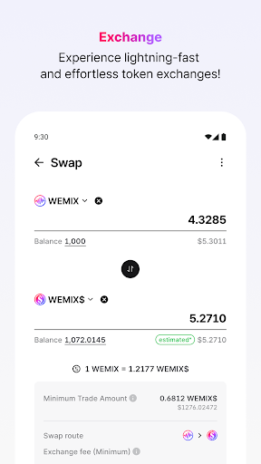 Screenshot of WEMIX PLAY