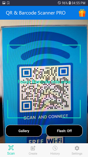 Android application QR & Barcode Scanner screenshort