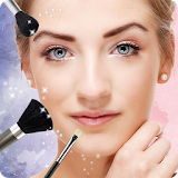 Makeup Face . Cosmetic Photo icon