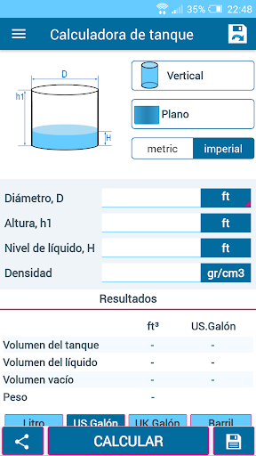 Vista previa de la aplicación