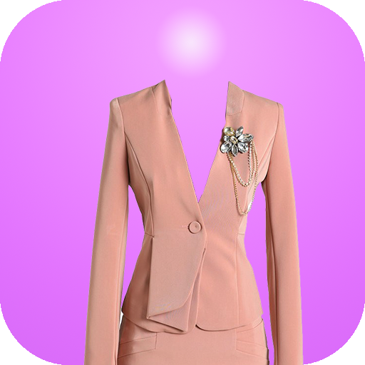 Women Suit Photo Montage logo