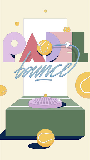 Android application Padel Bounce screenshort