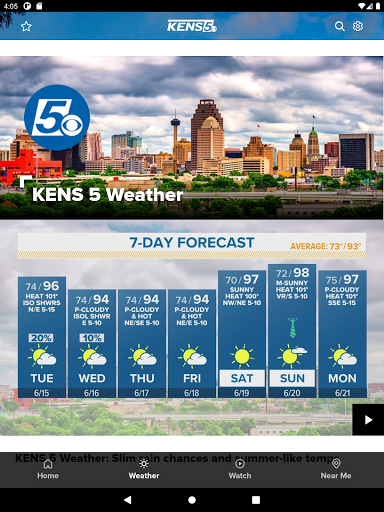 Screenshot of San Antonio News from KENS 5