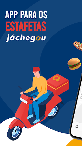 Android application Já Chegou Estafeta screenshort
