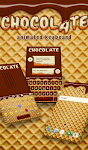 screenshot of Chocolate Live Wallpaper Theme