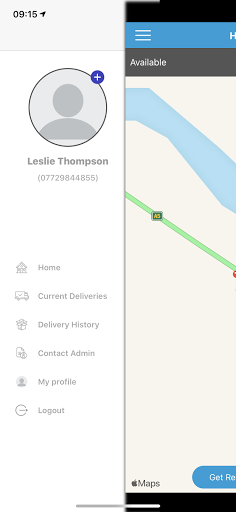 Android application Supermix Delivery Drivers screenshort